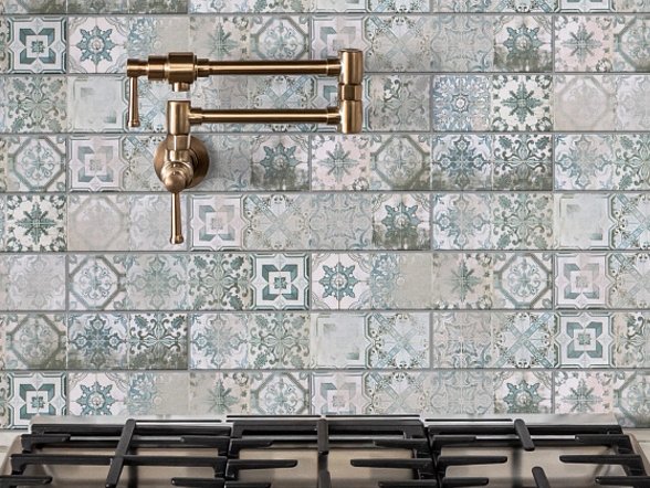 tiled kitchen backsplash from Fallon Enterprises in Mooresville, NC